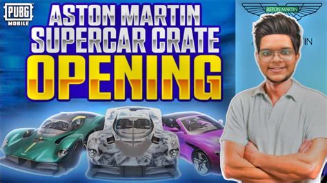 New Supercar 😍aston Martin Crate Opening In Bgmipubg With 70000 Uc💸