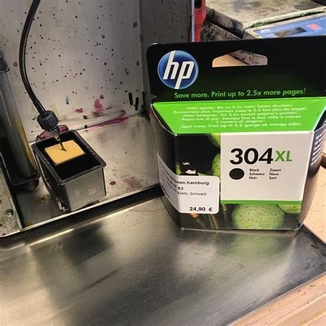 Original Tintenpatrone HP 305 Schwarz (3YM61AE)