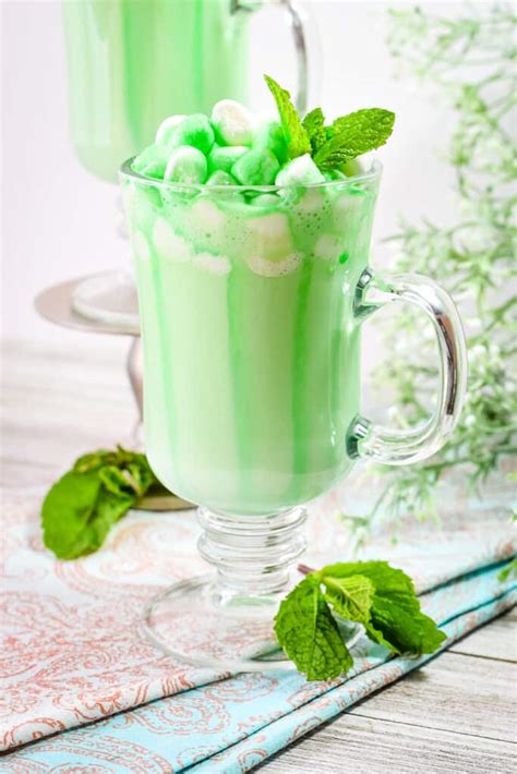 Minty Kiss White Hot Chocolate