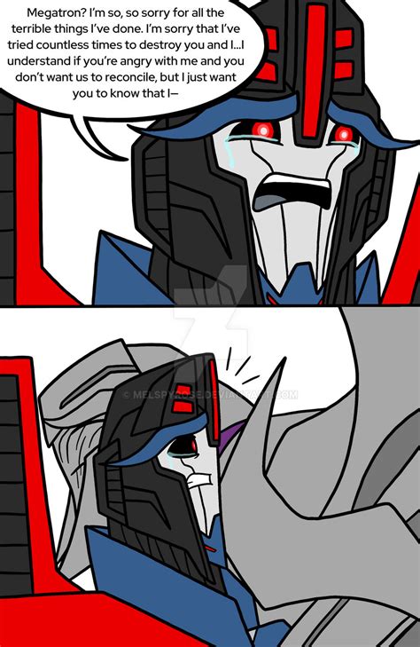 Megatron Forgives Starscream Part 1 By Melspyrose On Deviantart