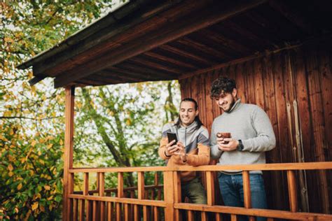 Gay Couple Cabin Stock Photos, Pictures & Royalty-Free Images - iStock