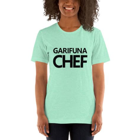 Garifuna Chef Unisex T Shirt Garifuna Flava