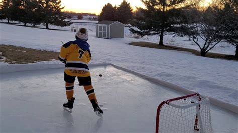 Backyard Rink Youtube