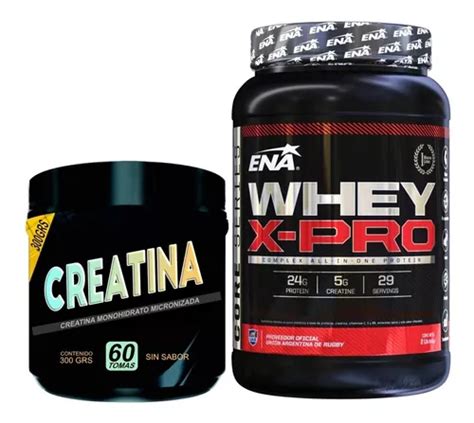 Creatina G Whey X Pro Ena Sport Lb Combo Masa Muscular