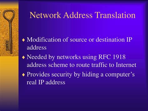 Ppt Chapter Network Address Translation Nat Powerpoint