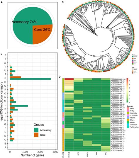 Frontiers Genomic Characterization Of Salmonella Enterica Isolates