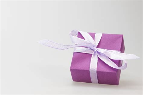 Purple Box With Ribbon Hd Wallpaper Wallpaper Flare