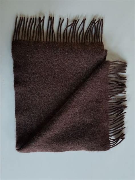 Geoffrey Beene Dark Brown Scarf In Cashmere Softtouch Cashmere