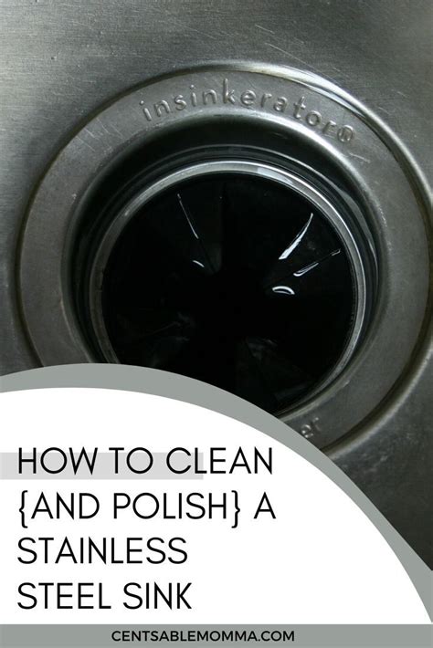 How To Clean {and Polish} A Stainless Steel Sink Cleaning Diy