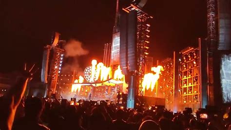 Rammstein Du Hast En Vivo Desde El Foro Sol 1 De Octubre YouTube