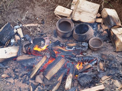 Adding Color To Your Pit Fired Pottery Spinning Pots