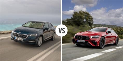 Skoda Octavia Vs Mercedes Amg Gt T Rer Coup Autovergleich Autogott De