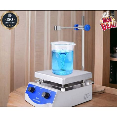 Jual Magnetic Stirrer SH2 Hot Plate Magnet Stirer Pemutar Lab Hotplate SH 2 Shopee Indonesia
