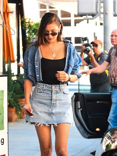 Bella Hadid Wearing Ripped Crop Tops Popsugar Fashion