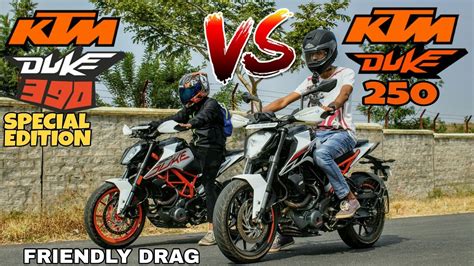 Ktm Duke Special Edition Vs Ktm Duke Friendly Drag Race