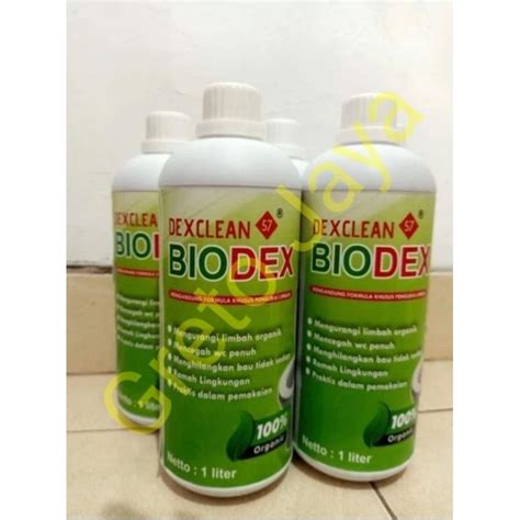 Jual Biodex Ml Cairan Penghilang Bau Pengurai Limbah Anti Sumbat