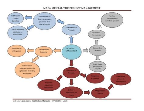 Mapa Mental The Project Management