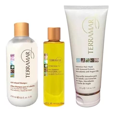 Set Terramar Oleo 3 En 1 Shampoo Oleo Y Mascarilla Capilar