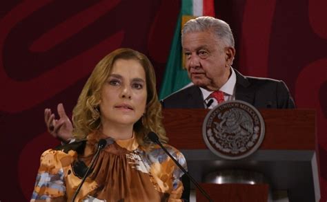 Beatriz Gutiérrez Müller asegura que AMLO está muy bien