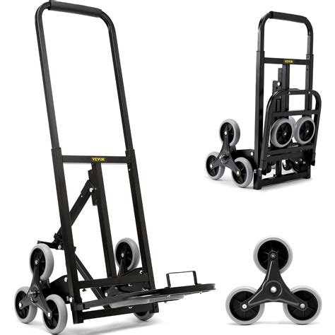 Buy VEVOR Stair Climbing Cart Heavy Duty Hand Truck Dolly 375 Lbs Load