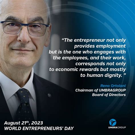 World entrepreneur day | august 21st | UMBRAGROUP