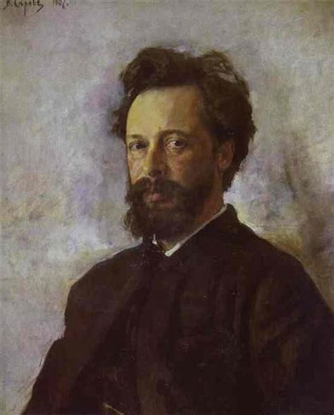 Portrait of Sergei Chokolov, 1887 - Valentin Serov - WikiArt.org