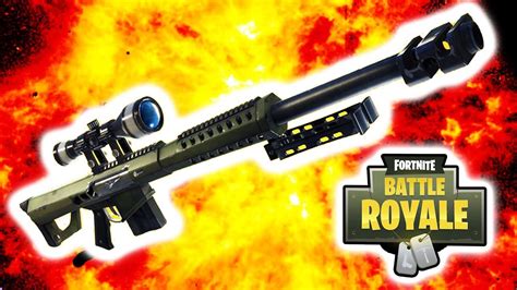 Nueva Arma Heavy Sniper Legendario Victorias Fortnite