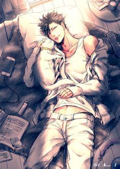 Kuroo Cute Anime Guys Kuro Tetsuro Fanart Kuroo Tetsurou Hot Anime Couples Character Art