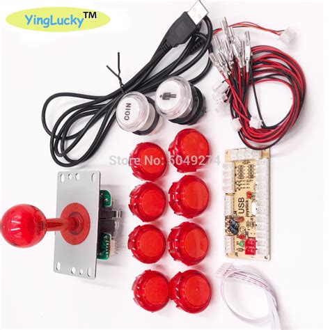 Yinglucky Zero Delay Arcade Joysticks Diy Kit Usb Encoder To Pc Arcade