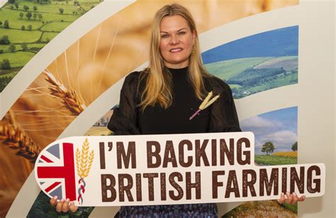 Laura Joins Celebration Of Britains Farmers On Back British Farming Day Laura Farris