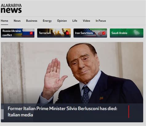 Berlusconi La Notizia Della Sua Morte Apre Siti Di Tutto Il Mondo