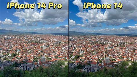 Iphone Pro Vs Iphone Camera Test Youtube