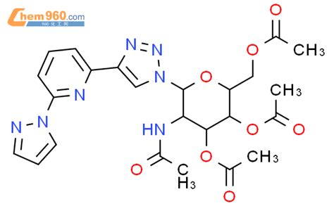 1312592 25 8 Pyridine 2 1H Pyrazol 1 Yl 6 1 3 4 6 Tri O Acetyl 2