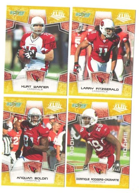 score super bowl xliii gold team lot  ensembles fabriques