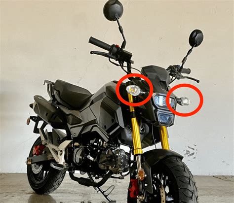 Honda Grom Headlight Customization Tips Vader Parts