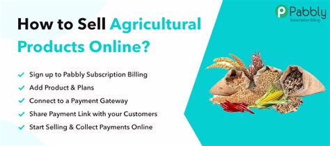 How To Sell Agricultural Products Online Step By Step Free Method