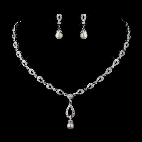 Pearl Wedding Jewelry Sets