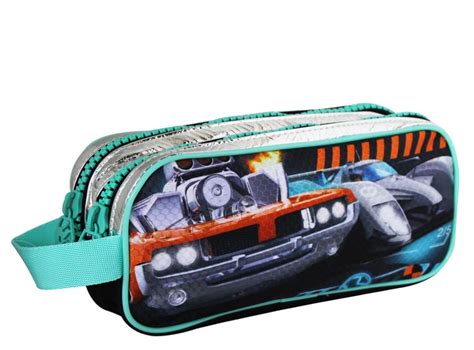ESTUCHE DOBLE HOT WHEELS