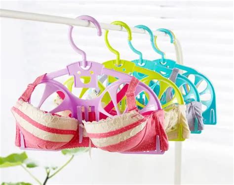 Hot Sale Anti Deformation Bra Drying Wet Bra Underwear Hanger Plastic