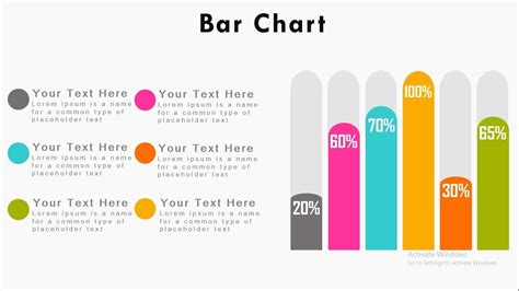 Make Animated Bar Chart Infographic Powerpoint Presentation Slide