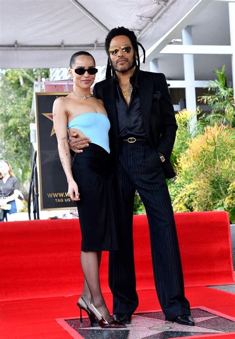 Zoë Kravitz Says Her Father Lenny’s Longest Relationship Is With See ...