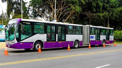 Corredor Morado Conoce El Nuevo Bus Articulado Con Capacidad Para