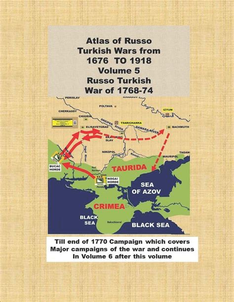 Atlas Of Russo Turkish Wars From 1676 TO 1918 Volume 5 Russo Turkish