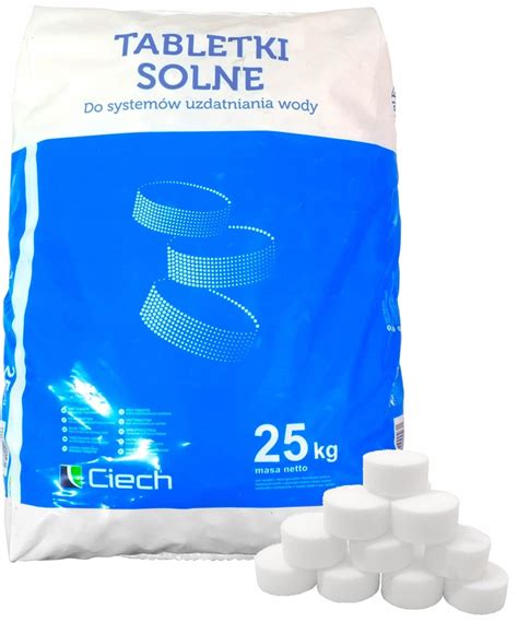 SÓL W TABLETKACH SÓL TABLETKOWANA CIECH 25 KG 9446337212 oficjalne