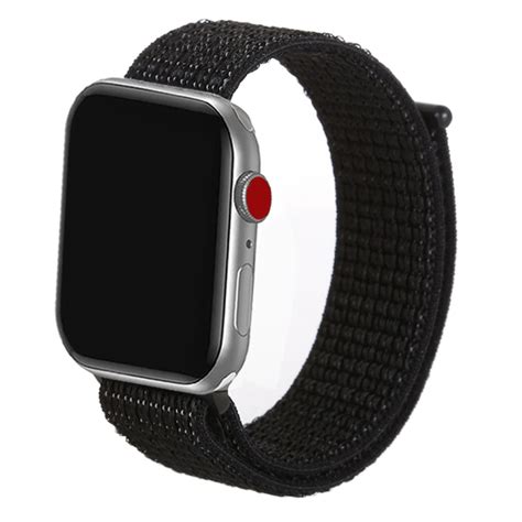 Apple Watch Mm Mm Mm Pasek Pleciony Nylon Regulowany Jet