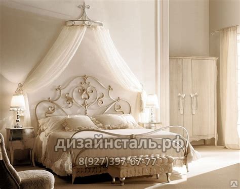 Кованые кровати с балдахином (54 фото) - фото - картинки и рисунки ...