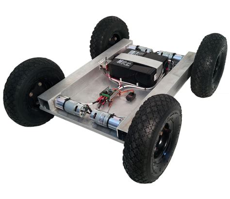 Prebuilt 4wd Ig42 Sb Custom Length Assembled Robot With 10 Inch Tires Sold