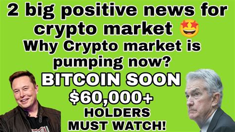 Crypto Market Big Positive News Elon Talked About Crypto Telugu Us