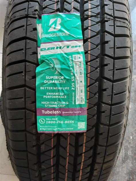 Bridgestone Dueler D684 Tl 235 65 R17 112t Tubeless Car Tyre at ₹ 12900 ...