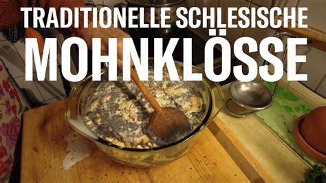 Traditionelle Schlesische Mohnkl E Streng Geheimes Rezept Youtube